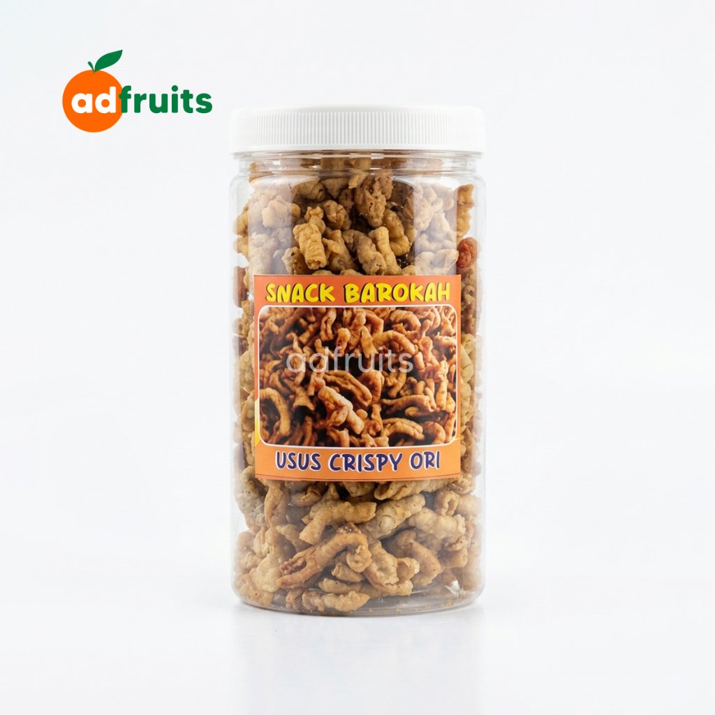 Usus Krispi Original Toples 330gr - Renyah, Gurih, Bebas Amis
