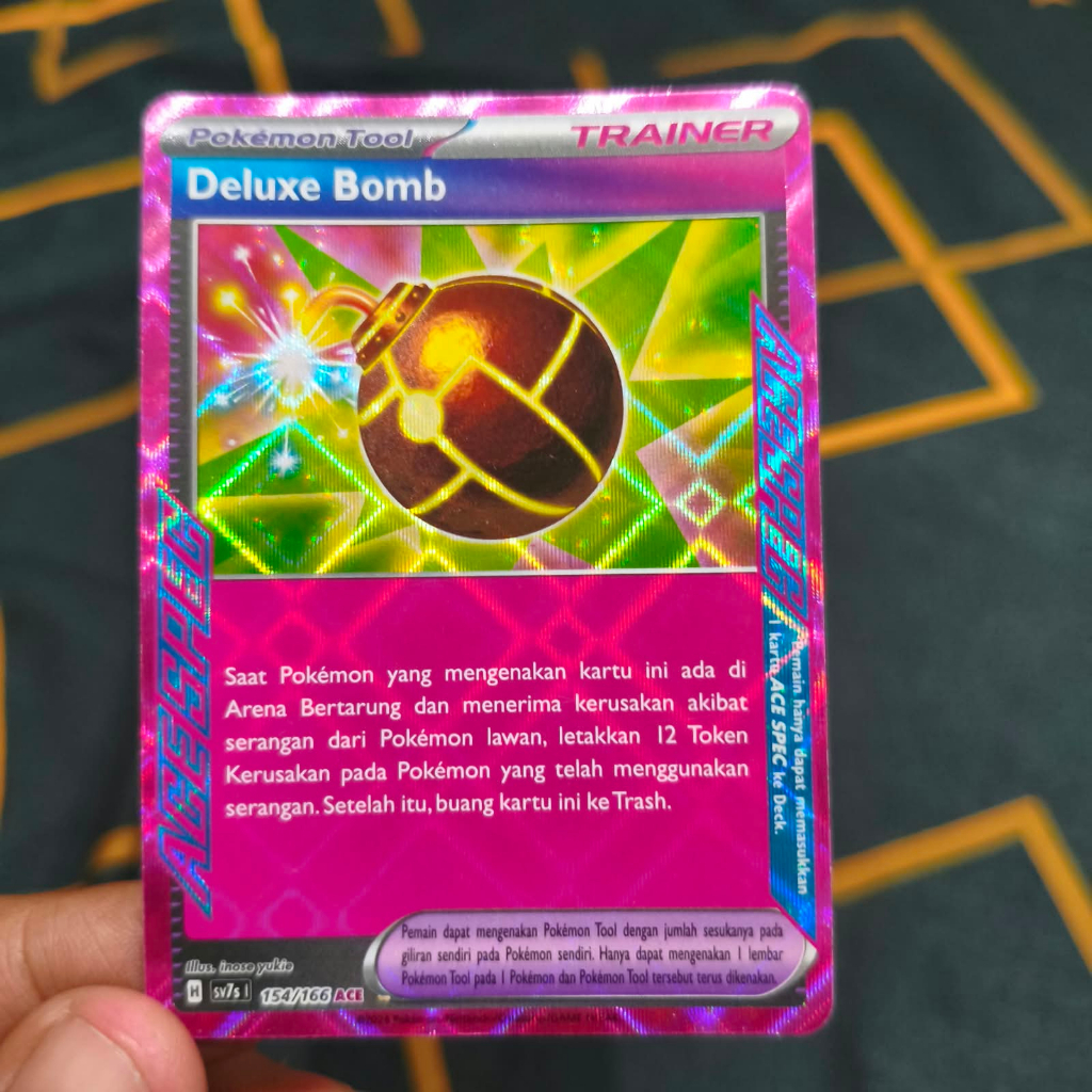 deluxe bomb ace spec - kartu pokemon