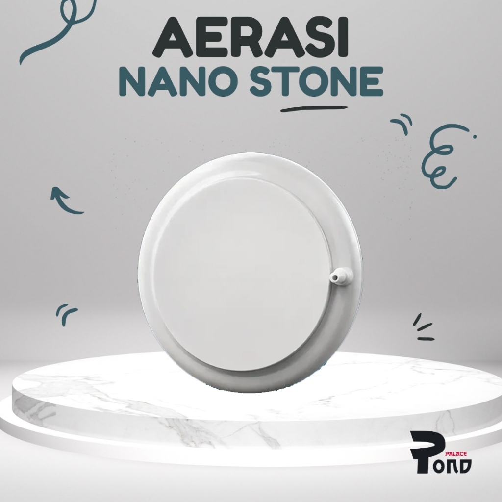 Nano Micro Bubble Air Stone 10 Cm Airstone Diffuser Aerasi Aquarium
