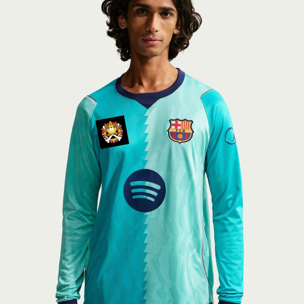 JERSEY PLAYER ISSUE FC BARCELONA 3RD LONG SLEEVE SEASON 2026-2027