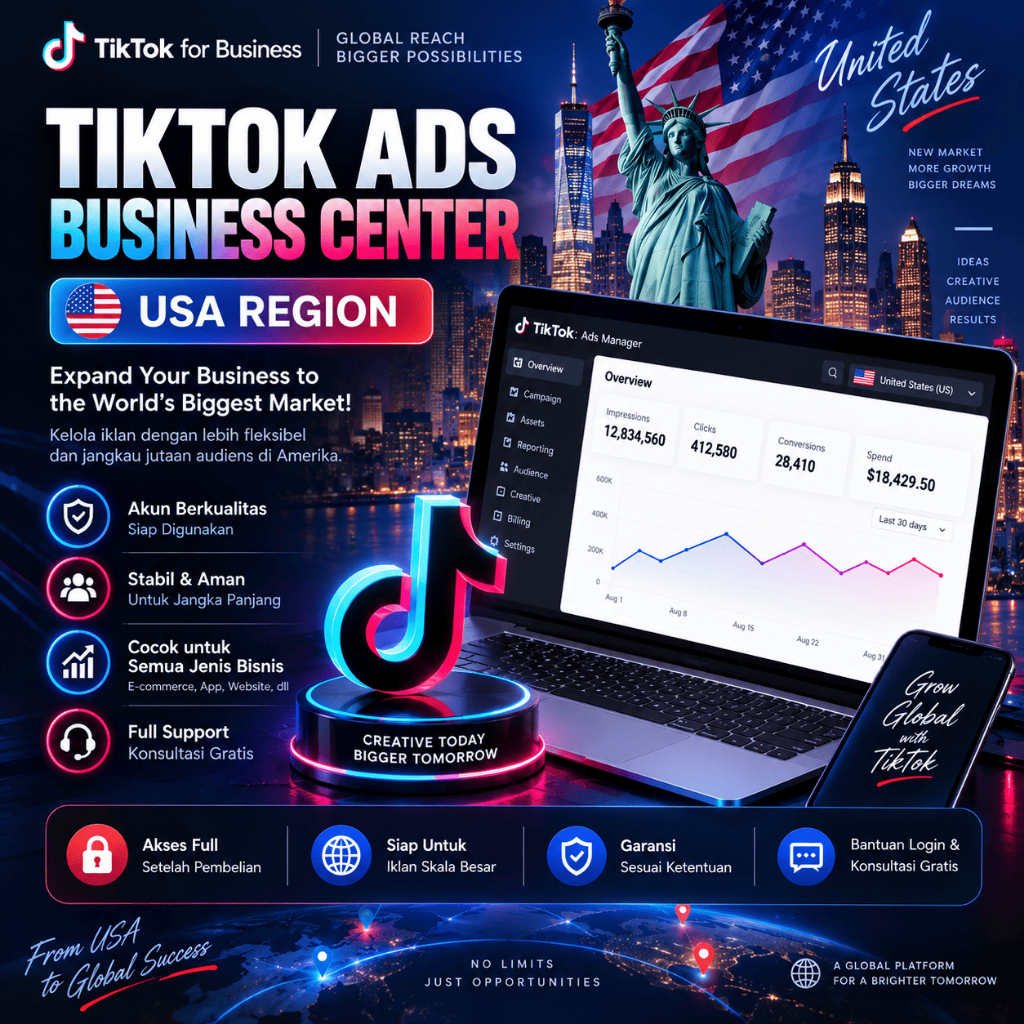 BM TIKTOK ADS VERIFIED USA
