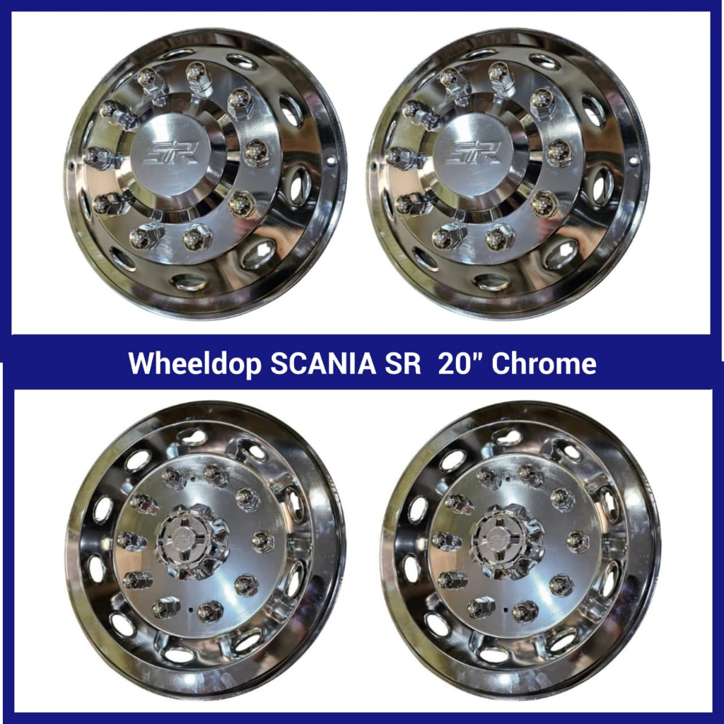 WHEELDOP SCANIA SR RING 20 CHROME