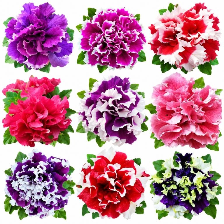 50 Biji Bunga Petunia Double Petak Mix (Isi 50 biji)