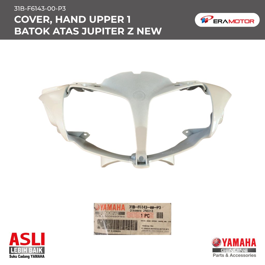 COVER, HAND UPPER 1 BATOK ATAS JUPITER Z NEW (31B-F6143-00-P3)