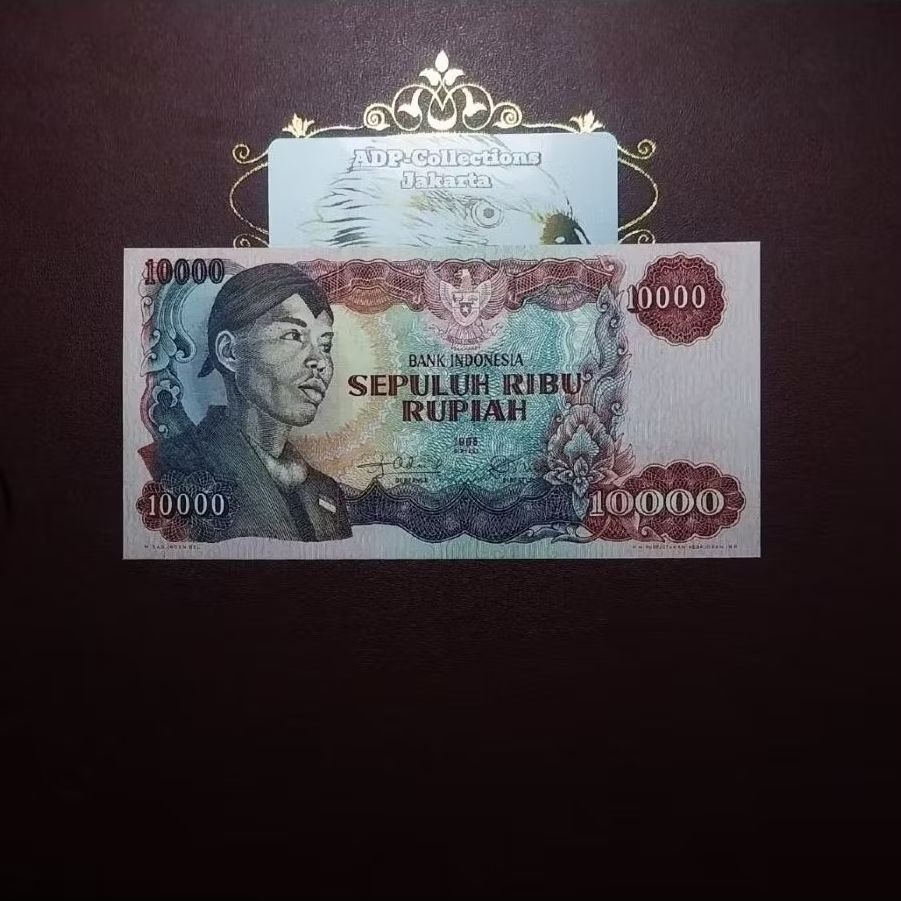 Uang Kuno 10000 Rupiah Sudirman 1968