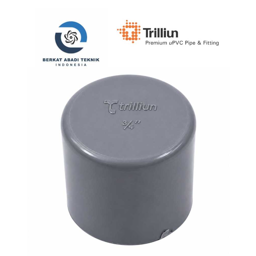 Dop / tutup pipa ukuran 1" Trilliun