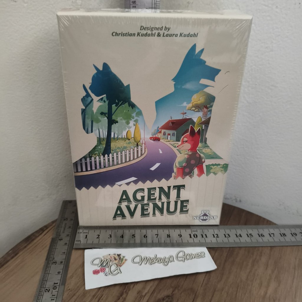 Agent Avenue - Duet Duel Family Board Game