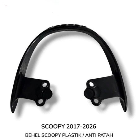 Behel Belakang Honda Scoopy Old dan New/ Behel Scoopy Tahun 2017-2026/Planger Belakang Scoopy
