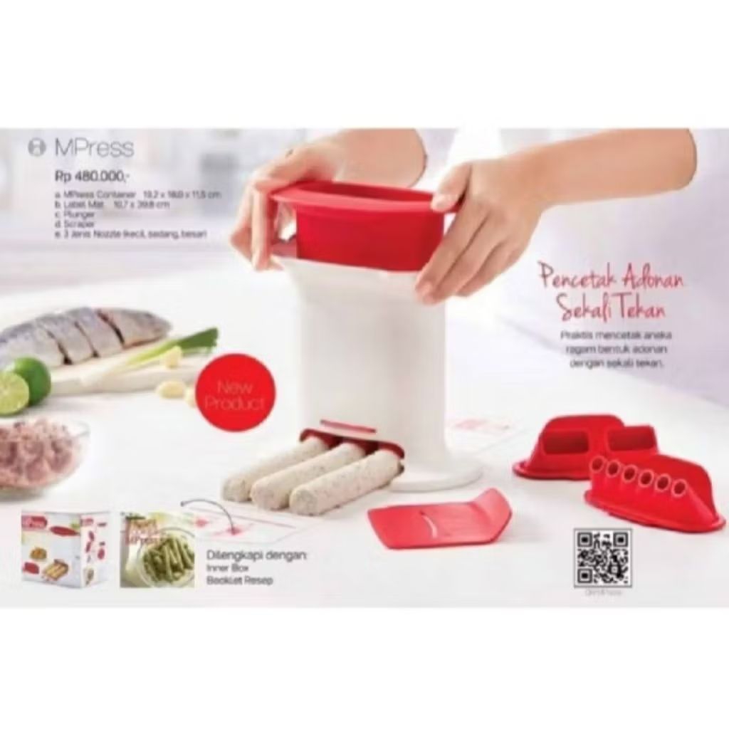 Mpress / Fushion Master Greater / Sorbet Maker / Foodmil / Mincer / Chef press / Spinning Chef Tuppe