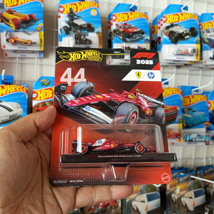 HOT WHEELS PREMIUM FORMULA ONE SCUDARIA FERRARI HP F1 (#44)