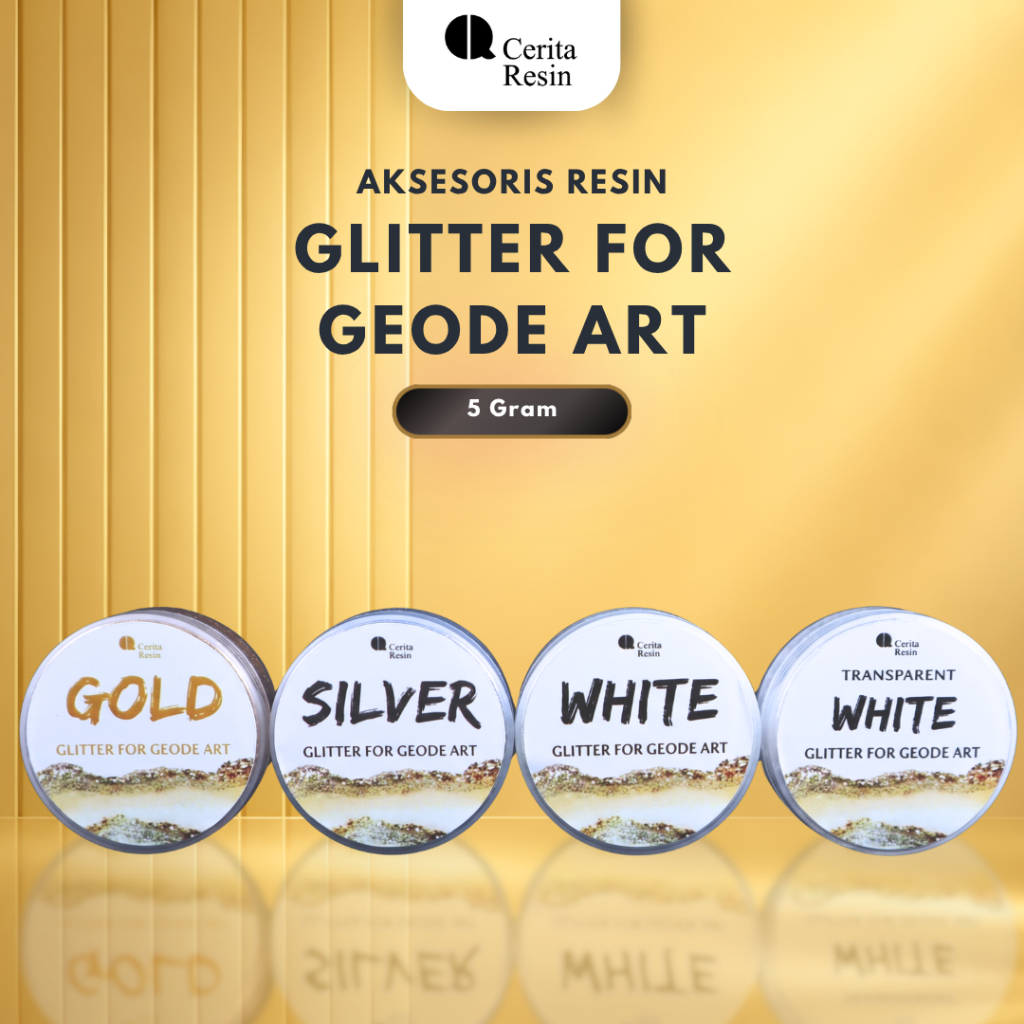 Cerita Resin - Aksesoris Resin Art Glitter For Geode Art by Cerita Resin
