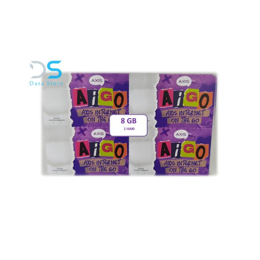 Voucher Axis MINI 8 GB 1 Hari
