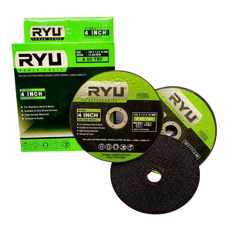 RYU MATA POTONG GERINDA 4'' ORIGINAL