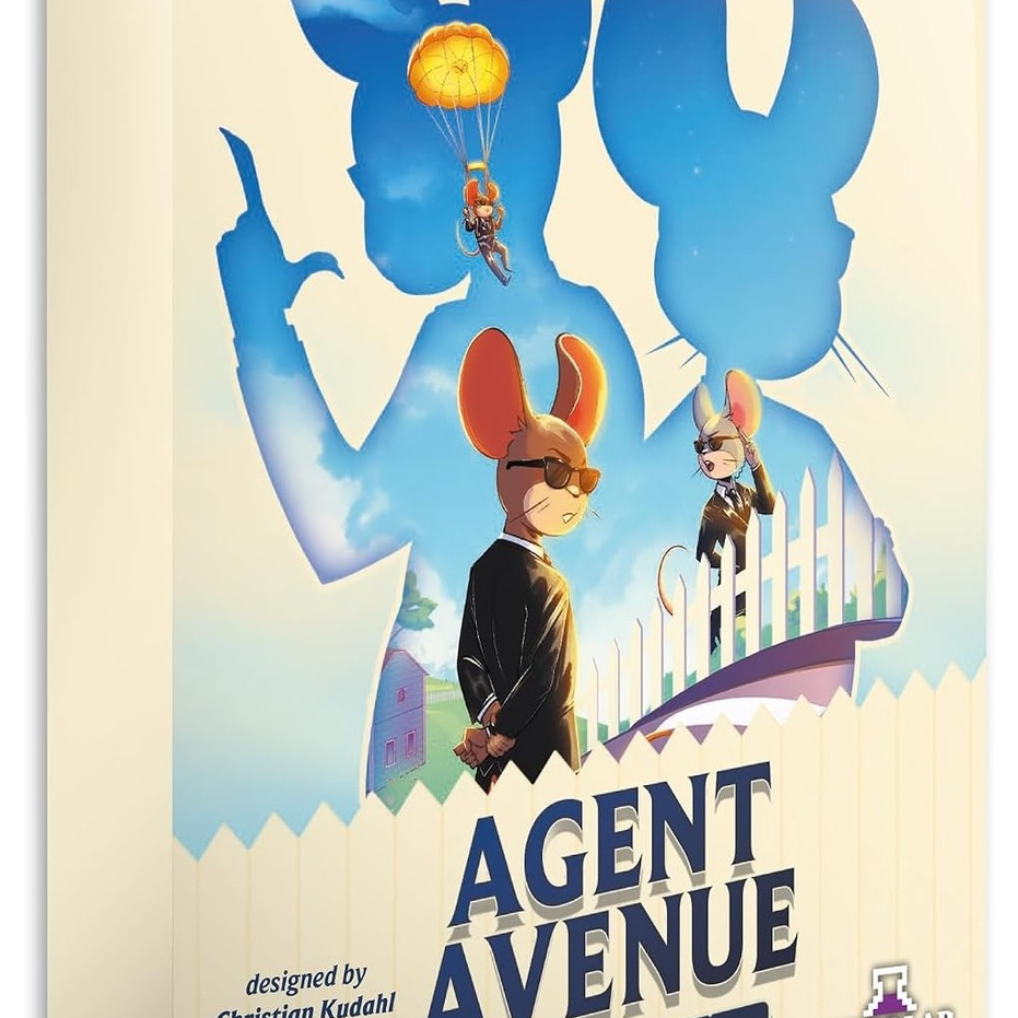 Agent Avenue Division M Board Game Expansion Board Game Original