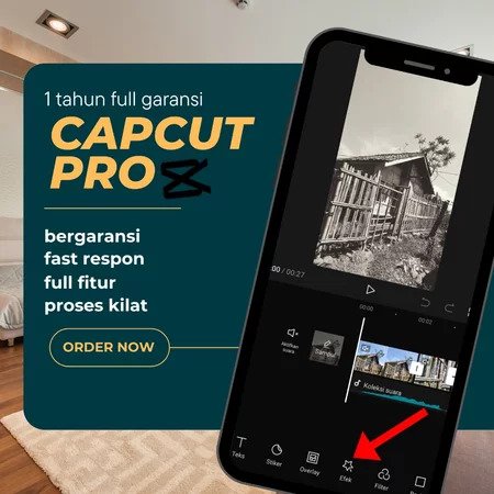 Template 2000++ Capcut Pro 1 Tahun Bergaransi Full Fitur Template Editing Video