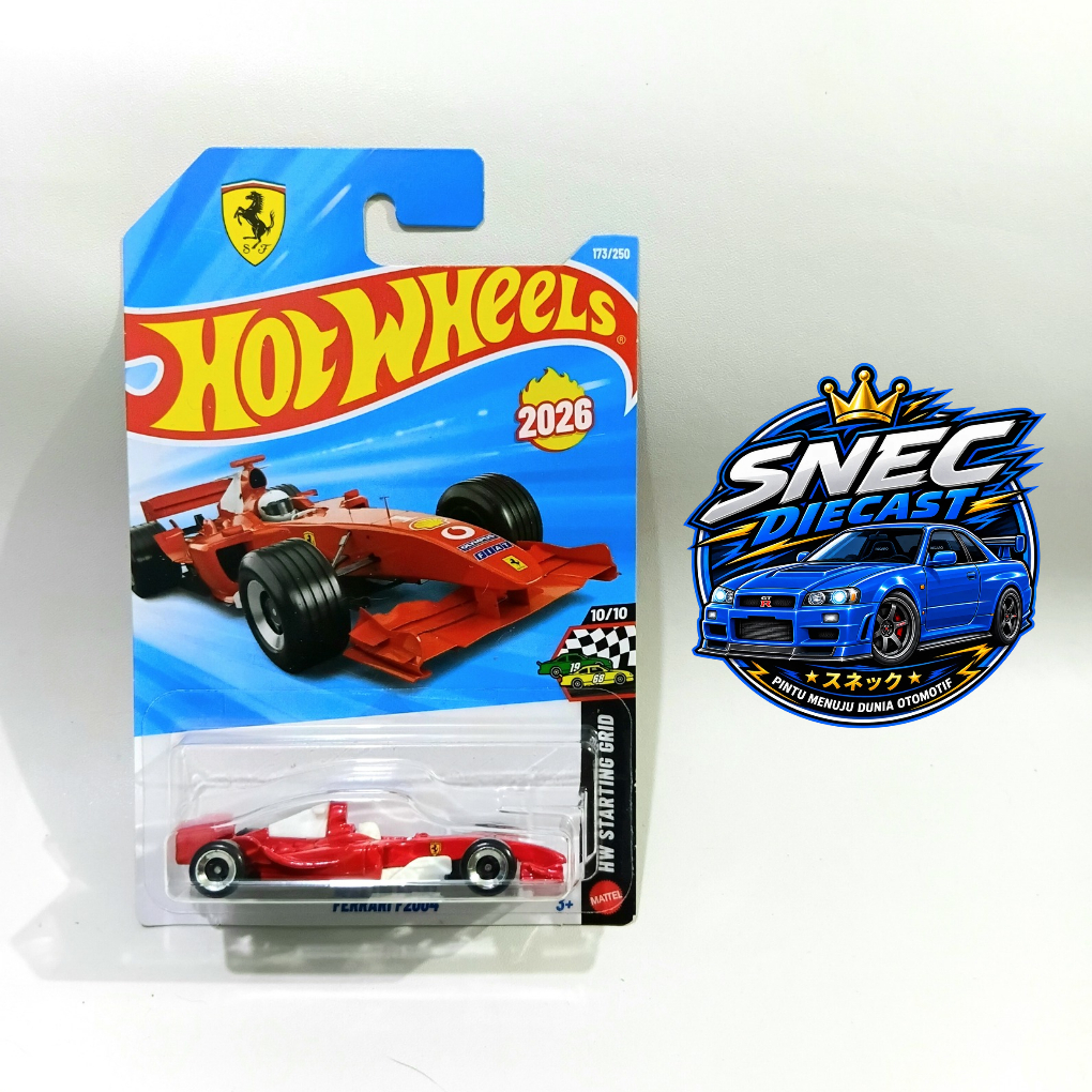 Hot Wheels F1 Ferrari F2004