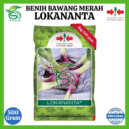 Benih Bawang Merah LOKANANTA - 500 Gram - Cap Panah Merah - Sayuran Segar Kadaluarsa Panjang