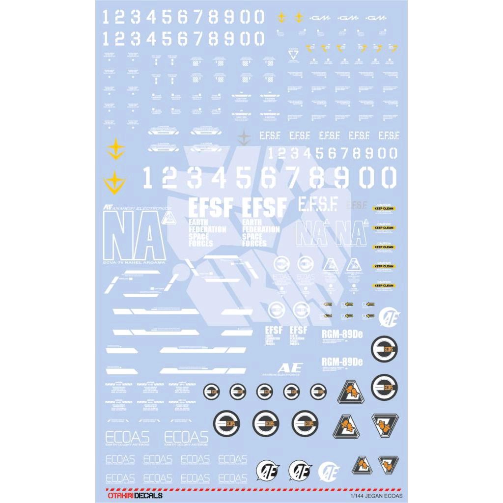 JEGAN ECOAS WATERDECAL