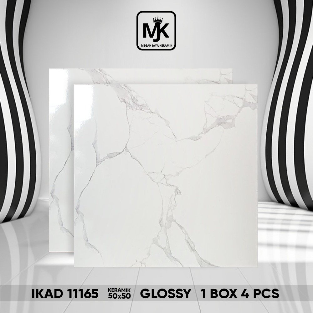 Keramik lantai Glossy Ikad SZ11165D3