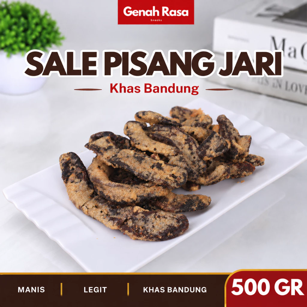 Sale Pisang Jari Ambon Manis 250 g–1 kg