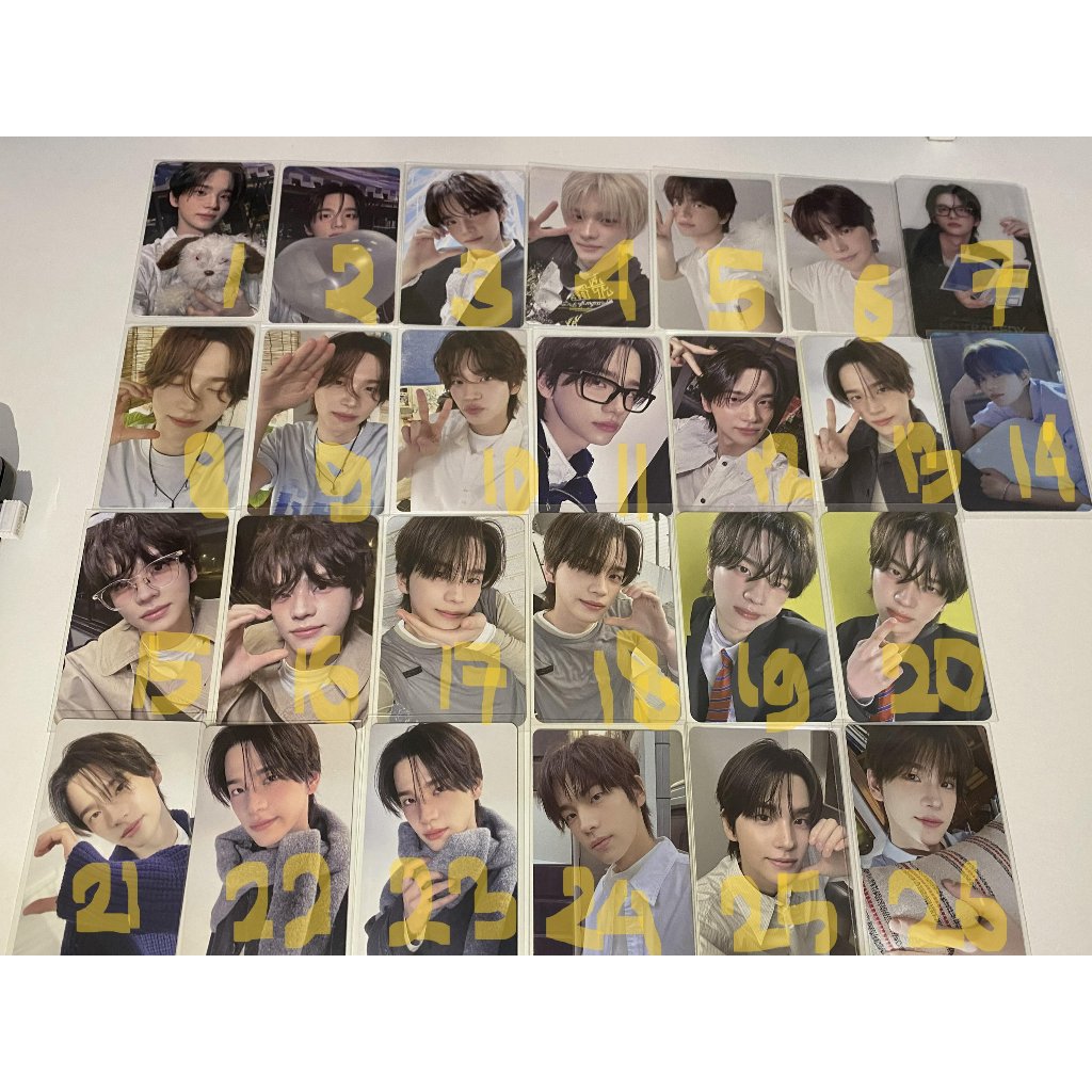 Photocard Shinyu TWS | Soda-soda | No Tragedy | Play Hard | Hajimemashite | Sparkling Blue