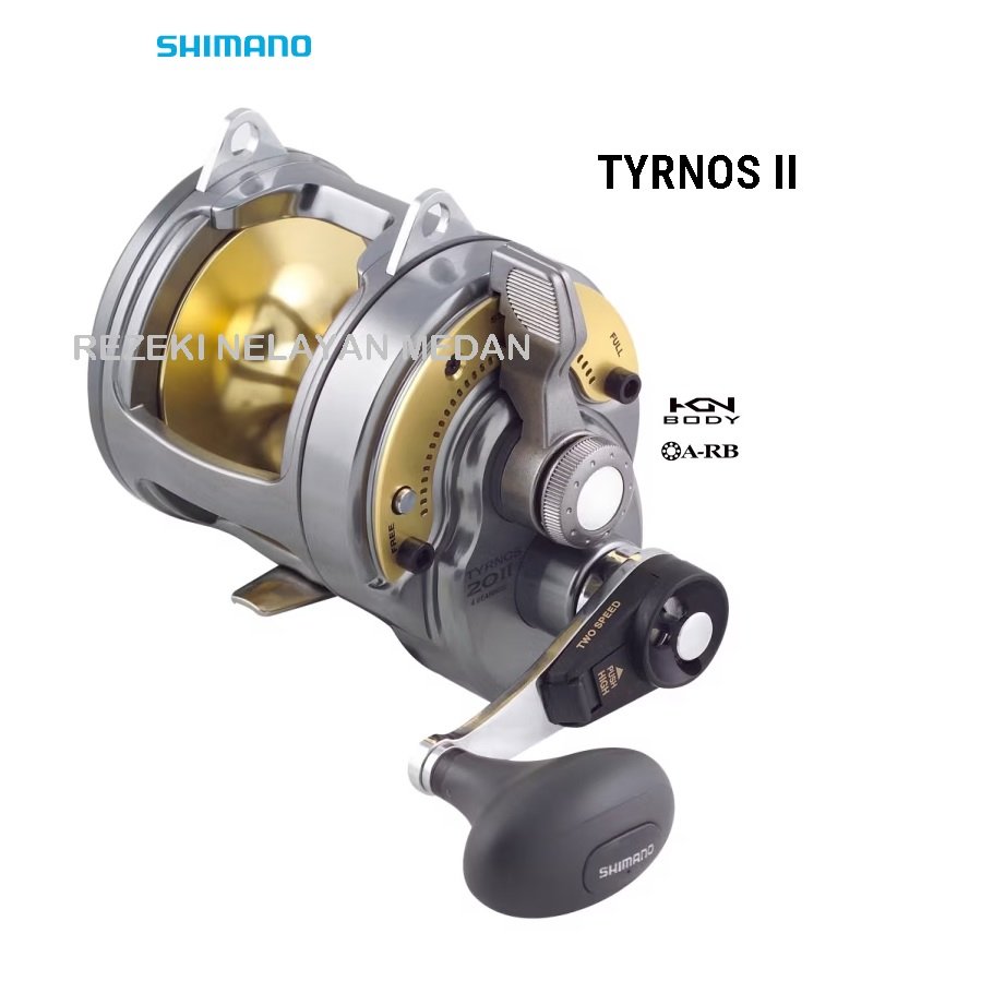 Reel SHIMANO Tyrnos 2 Speed 20 | Reell Trolling SHIMANO Tyrnos 2 Speed 20