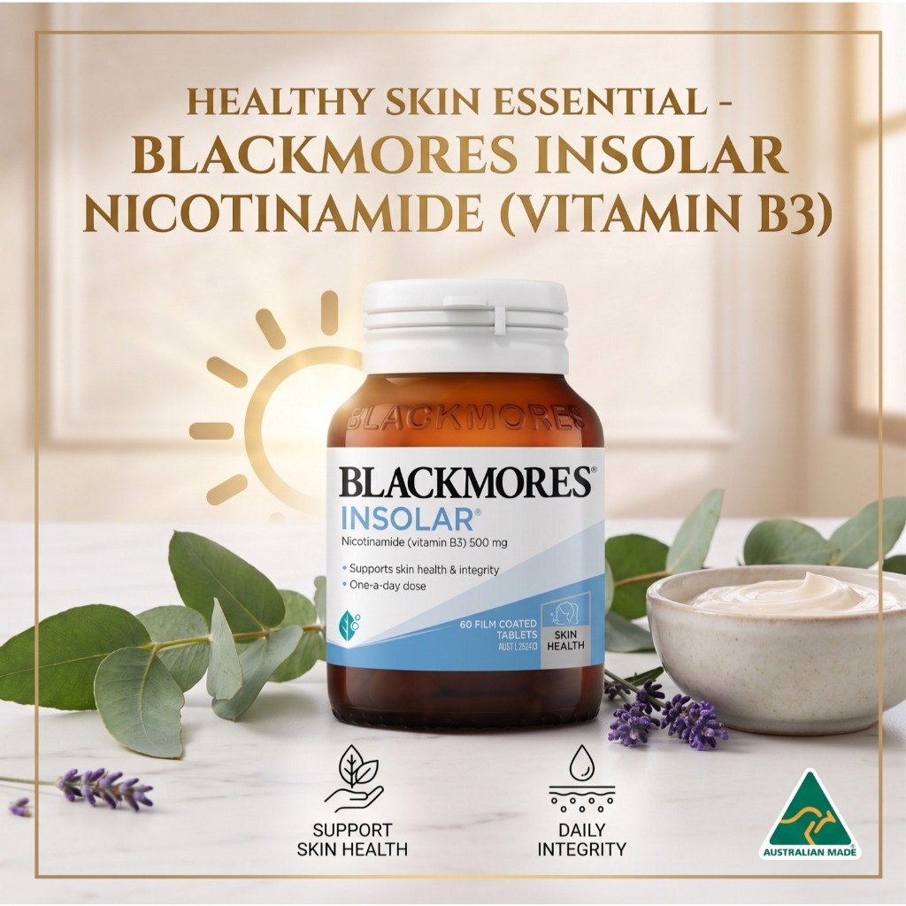 Blackmores Insolar Skin Health Vitamin B3 60 Tablets