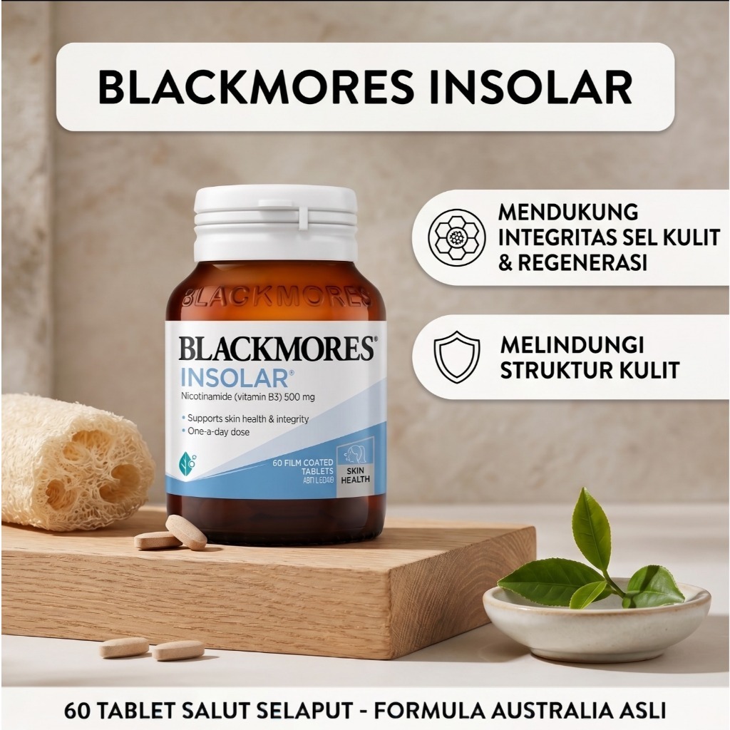 Blackmores Insolar Skin Health Vitamin B3 60 Tablets