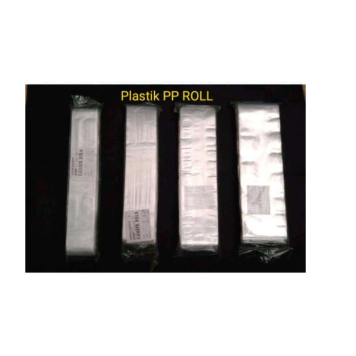 Plastik PP Roll Tebal 0.3 / Lebar 12 cm