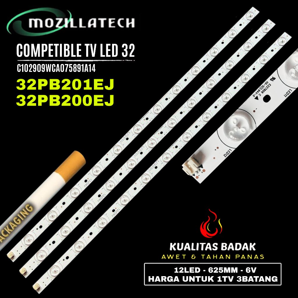 BACKLIGHT TV LED TOSHIBA 32PB200EJ 32PB201EJ 32PU200EJ 32PB200 32PB201 C102909WCA075891A14