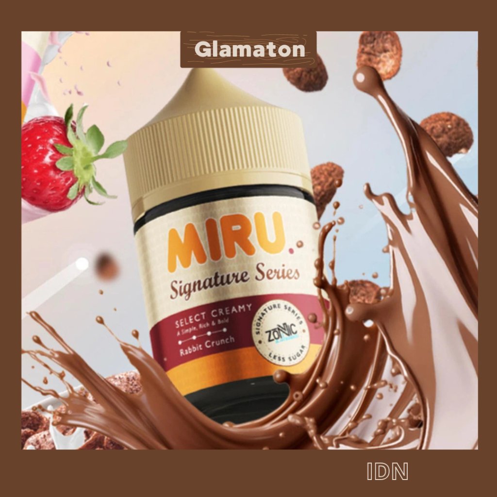 MIRU SIGNATURE SERIES RABBIT CRUNCH FREEBASE 60ML by Jozojo Brew
