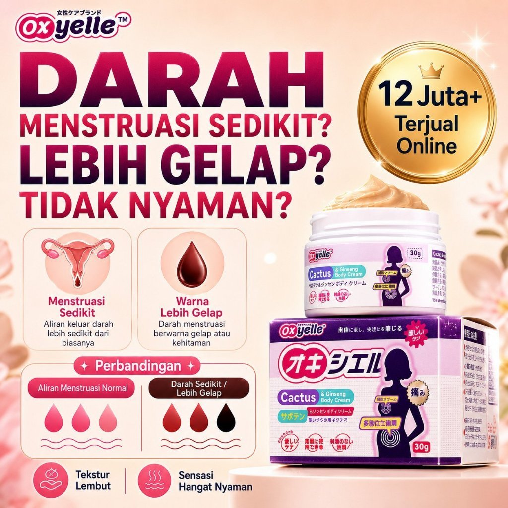 Gel Nyeri Haid & Kram Menstruasi, Gel Hangat Penghangat Perut Wanita 30g