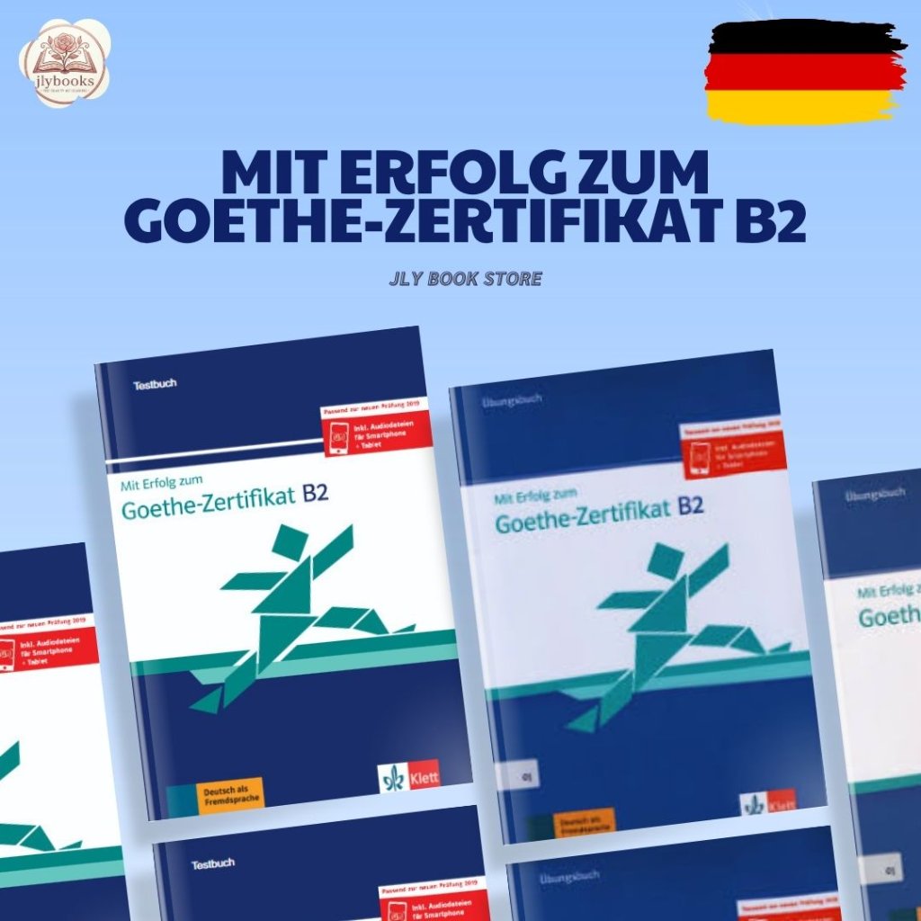 Buku Goethe-Zertifikat B2 Ubungsbuch dan Tesbuch - Buku bekajar bahasa jerman
