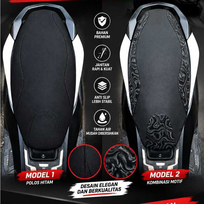 Cover Jok Nmax Turbo Cyborg | Sarung Jok Nmax Turbo | Aksesories Nmax Turbo 2024 sd 2026