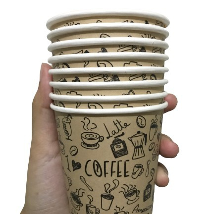 paper cup/gelas kopi isi 50pcs