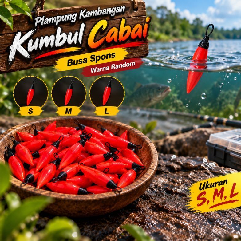 PLAMPUNG KAMBANGAN KUMBUL CABAI BUSA SPONS