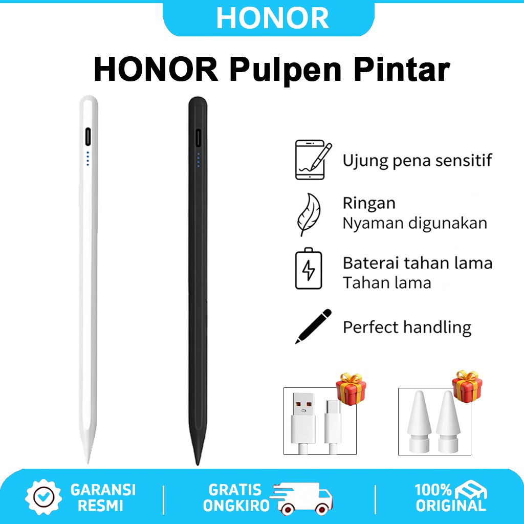 [Baru][100%Asli asli Garansi 24 bulan][COD]HONOR Stylus Pen For Pad 10 X9a Pad 2 MagicPad 3 V Series