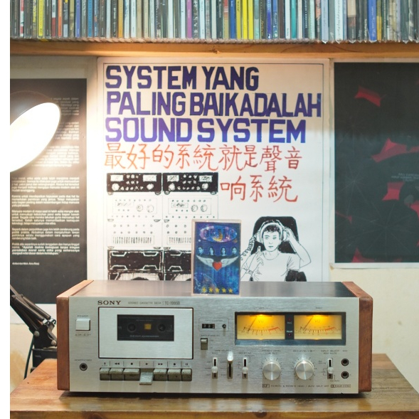 TAPE DECK SONY TC 199 SD (STEREO CASSETTE DECK)️