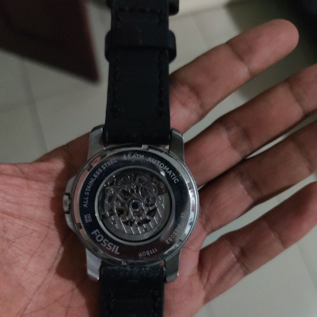 Jam Tangan Fossil ME3055 ori second tanpa baterai