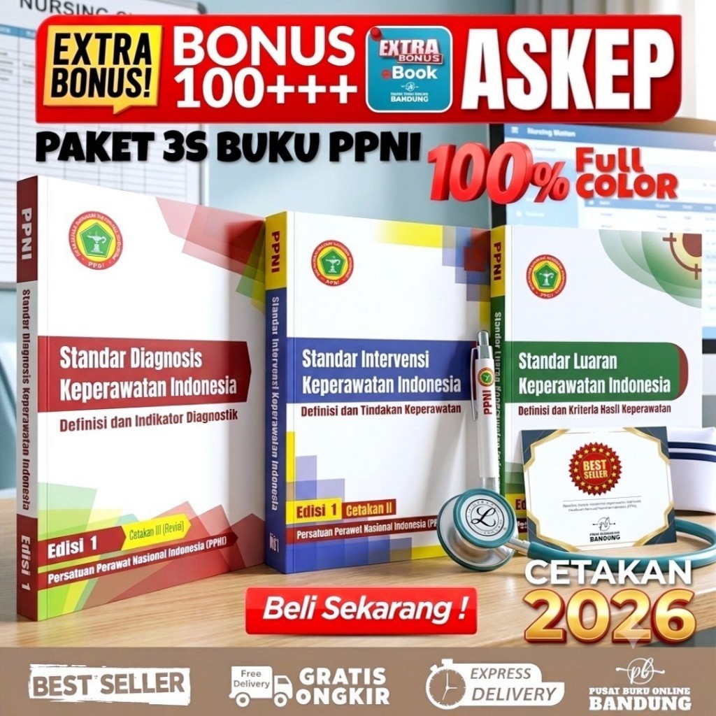 PAKET 3 BUKU KEPERAWATAN PPNI BUKU SDKI SLKI SIKI KEPERAWATAN SDKI SLKI SIKI ASUHAN KEPERAWATAN SDKI