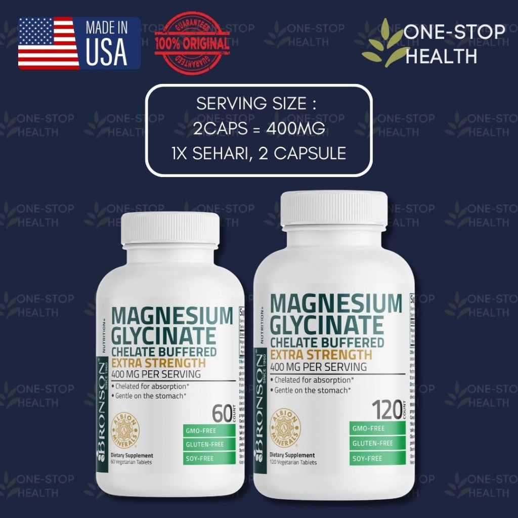 Bronson Magnesium Glycinate 400MG