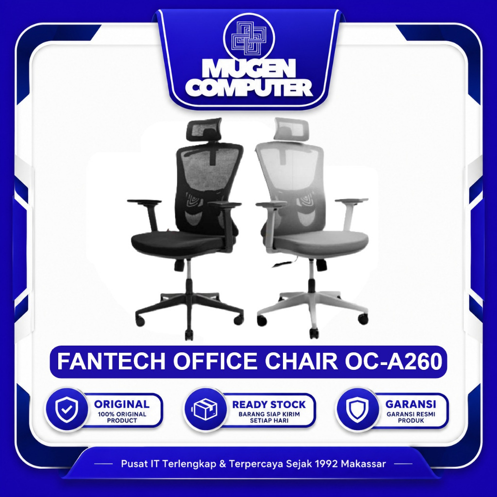 Kursi Kantor Fantech OCA260 Premium Kursi Kerja Ergonomis