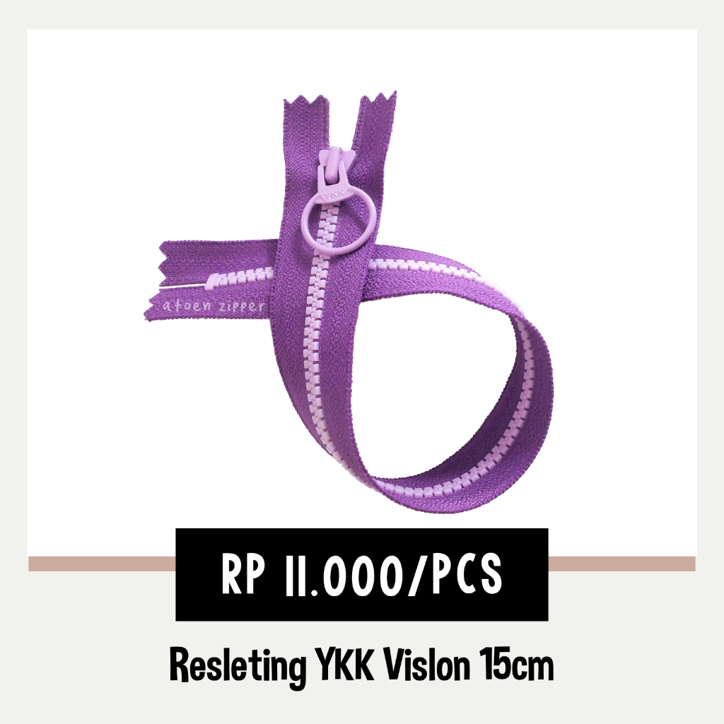 Resleting Vislon YKK 15cm