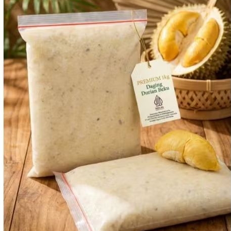 Daging Durian Beku Premium 1kg