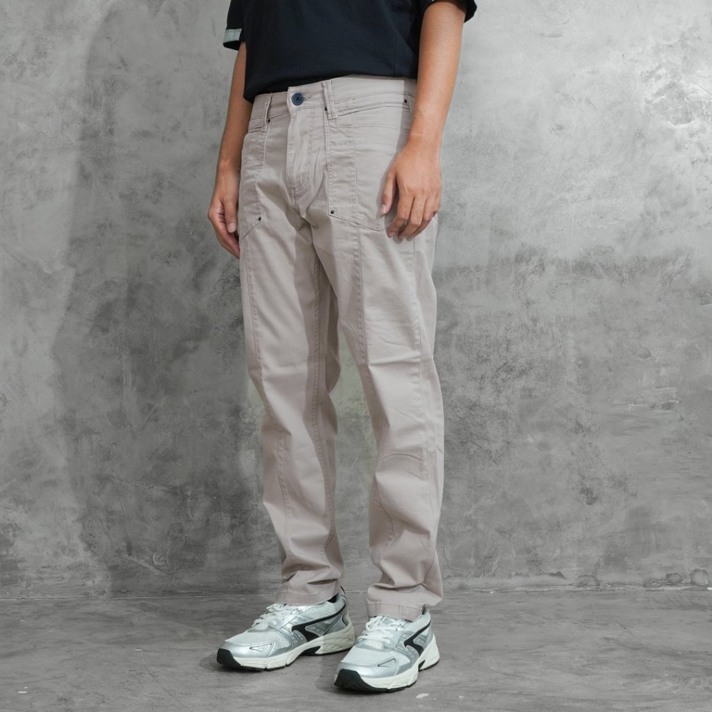 Oxygen Denim Evolve Engineered Tapered Cargo Beige (703-9044)