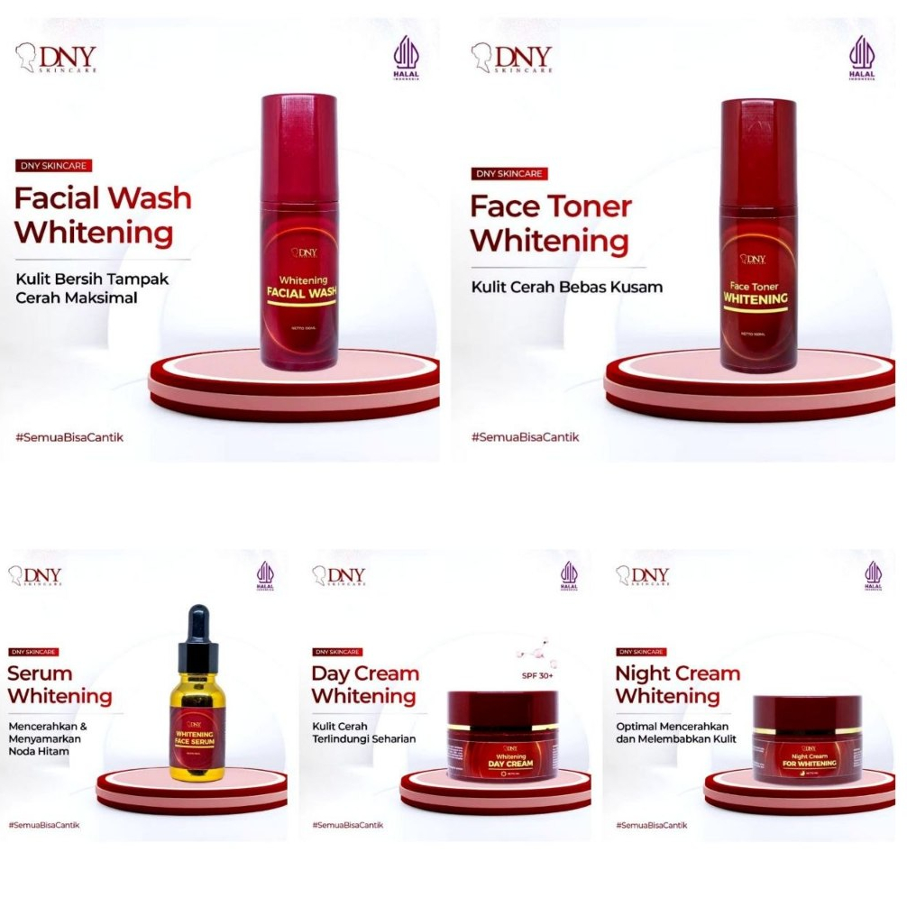 ECER CREAM DNY SKINCARE / DNY WHITENING / DNY FLEK / DNY ACNE / CREAM DNY SKINCARE ORIGINAL BPOM HAL