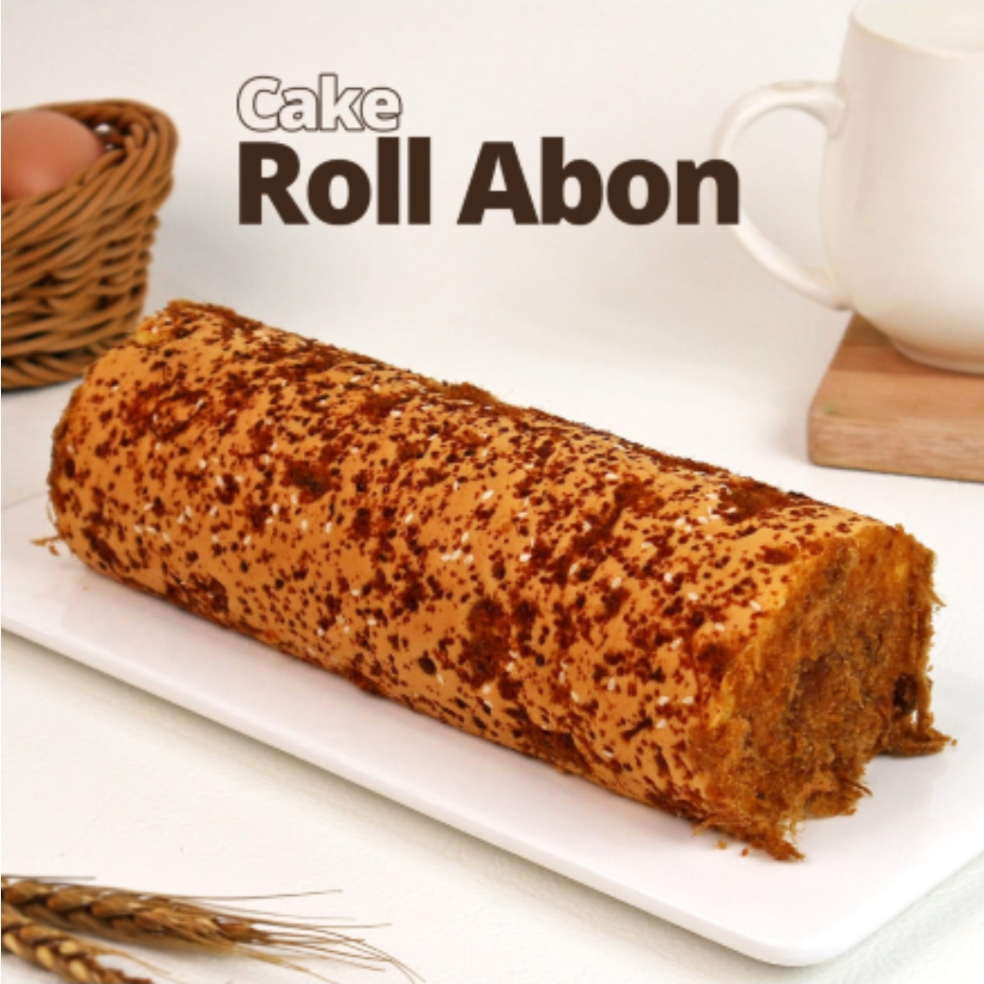 Roll Abon | Bolu Gulung  Abon Global Bakery Harum & Enak | Cake Roll Abon