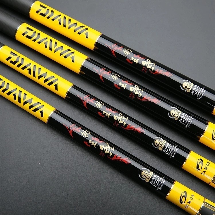 Daiwa Tegek Joran Daiwa Hamon Gold Ruas Panjang Bonus Pucuk Ukuran 360cm