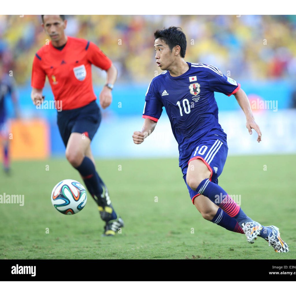 Celana Bola Timnas Jepang Japan Home 2014/2015 WC 2014 Ver. #10 Kagawa Original