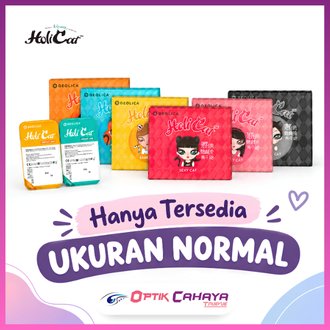 Optik Cahaya Truevue - Softlens HOLICAT / Soflens diameter 14,5 MM / Soflen Warna Bulanan / Lensa ko
